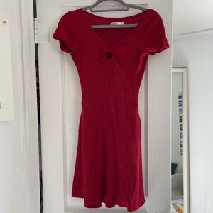 Hollister Soft Red Mini Dress